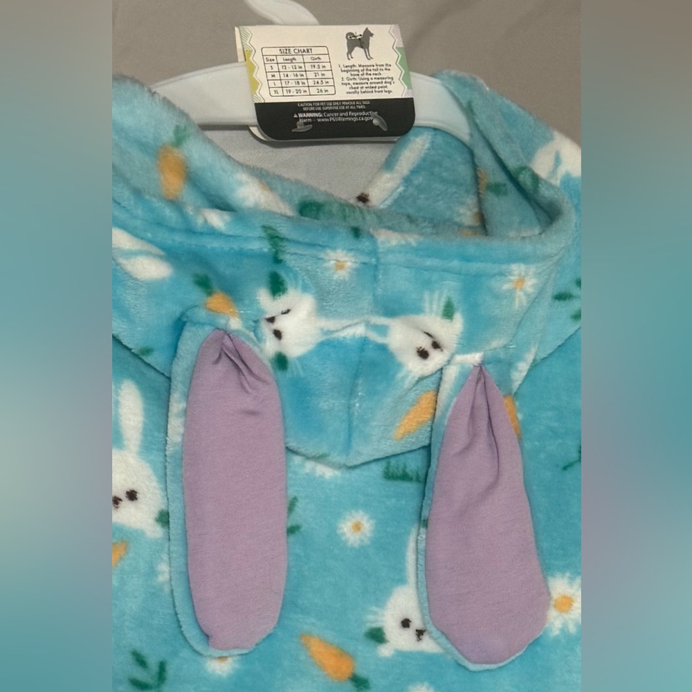 Easter Bunny Dog Pajamas - Picture 6 of 8